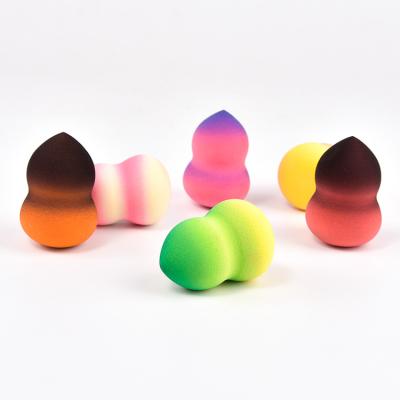 China Custom Made Modern Water Enlarged Washable Factory Price Direct Sales Gourd Shape With Pattern Beauty Egg for sale