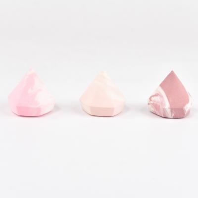 China Good Selling Puff Powder Makeup Sponge Wholesale Diamond Shape Facial Powder Makeup Soft Sponge Washable for sale