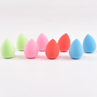 China New Product Polyurethane Material Uovo Di Bellezza Eco-Friendly Direct Sales Washable Flat Makeup Sponge for sale