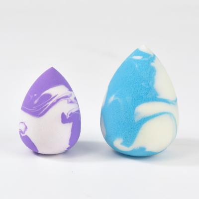 China Makeup Sponge Beauty Washable Long Lasting Cosmetic Egg Shape Super Soft Puff Waterdrop Puff for sale