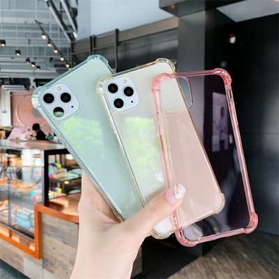 China Shockproof Soft Transparent Protective Case Rubber TPU Crystal Full Cover For iPhone 13/13 Pro Max Clear Phone Case for sale