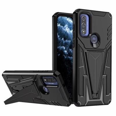 China Heavy Duty Shockproof Case Drop Cell Phone Case With Armor V-Bracket For MOTO G Pure for sale