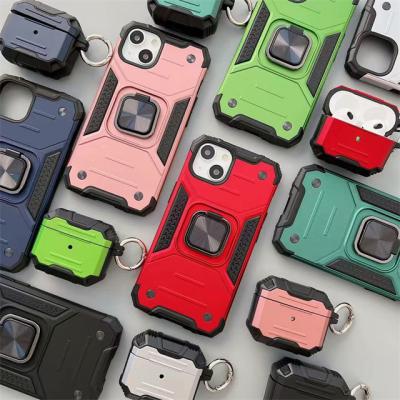 China Earphone Accessories Earbud Shockproof Holder for AirPods Drop Resistance Case for AirPods pro and for iPhone 13 Phone Case for sale