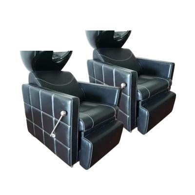 China Barber Shop Beauty Salon Pengde Bowl Shampoo Chairs Shampoo Chair Set Barber Shop for sale