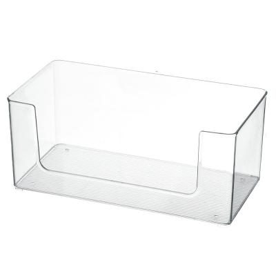 China Sustainable Economic Widely Used Transparent Facial Care Storage Container Viable for sale