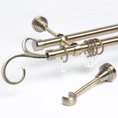 China European Country Stardeco Style Double Single Curtain Rods Sets Suitable For Automatic Curtain Pole zu verkaufen