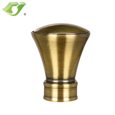 China Country Decoration Curtain Pole End Flagpole Home Curtain Finials for sale