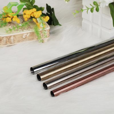 China Country New Products Round Single Curtain Poles Tracks Accessories for sale