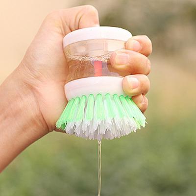 China Sustainable Household Liquid Pot Brush Kitchen Item Stove Cleaner Bristle Brush Used To Clean Pots for sale