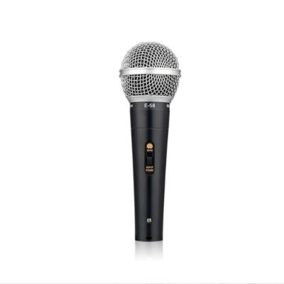 China Professional Live Broadcast Cable Microphone Stage Home Guitar Playing and Singing V8 V8 Dynamic Microphone for sale