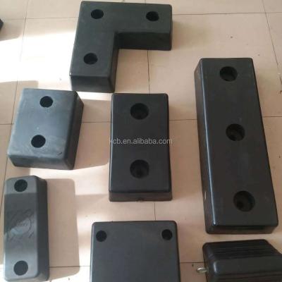 China Industrial Molded Rubber Dock Bumpers for sale