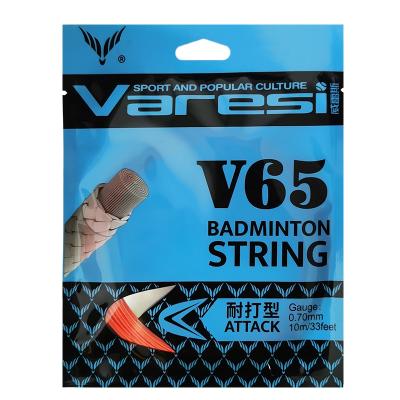 China Varesi Wholesale V-65 Nylon Badminton String Manufacturer for sale