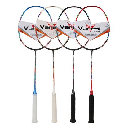 China New Varesi Badminton Racket Custom Design Carbon Frame Durable Type Ultralight Racket for sale