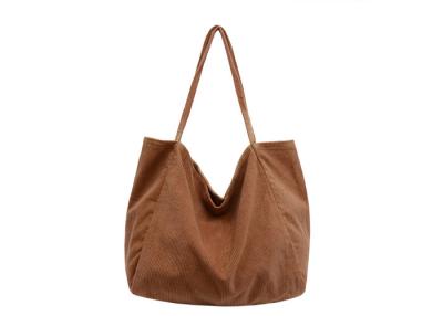 Κίνα Customized Cotton corduroy Shopping Bags For High Demand Market προς πώληση