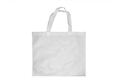 China Witte warmteoverdracht Printing Nonwoven Tote Duurzame winkeltassen Te koop