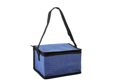 Cina Customization 210D Polyester Chiusura Zipper Isolato Cooler Tote Bag 6 ore Ritenzione del calore in vendita