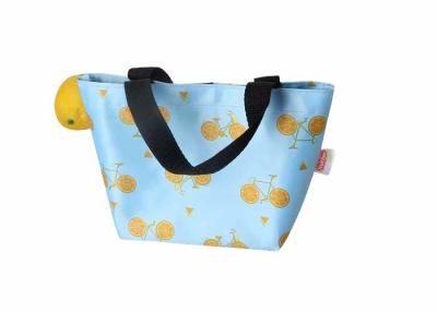 China Großhandel Blaue Polyester-Tote-Taschen Anpassungsfähiges Design Digitales Drucken zu verkaufen