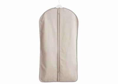 China Customizable Foldable Linen Suit Garment Bag Dustproof Clothing Cover for sale