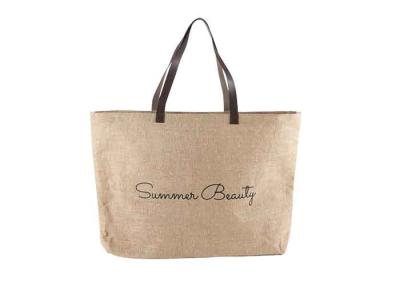 China Reusable Jute Shopping Tote Bags Gift Bag With Custom Logo for sale