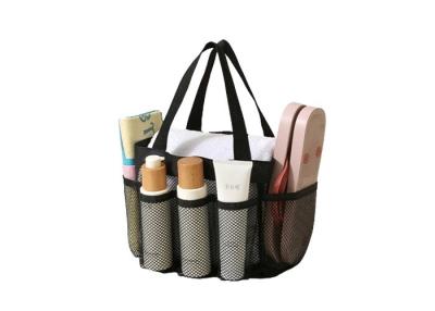 China Customized Recycled Polyester Mesh Beach Tote Bag With Digital Printing zu verkaufen