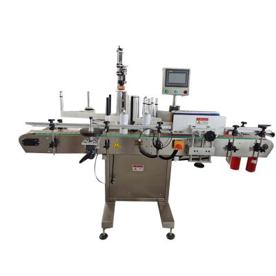 China Automatic Bottle Filling New Arrival Sticker Labeling Machine Round Bottle Labeling Machine for sale