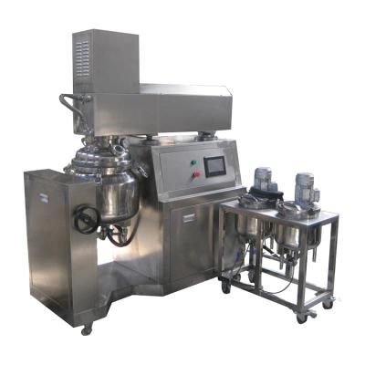 China Factory Sale Various Face Wash Vacuum Emulsifier Hydraulic Lifting Homogenizer Mixer Machine Widely Used for sale