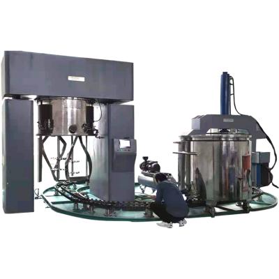 China High Efficiency Planet Mixer Clearing Liquid High Quality High Viscosity Ink Dispersion Machine for sale