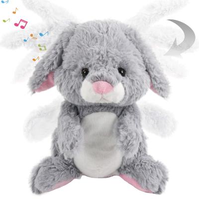 China Houwsbaby Interactive Plush Toy Electric Animated Toy Adorable Rabbit Clapping Ears Bunny Musical Stuffed Animal Singing Gift for Kid for sale