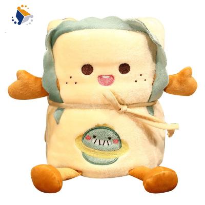 China Manufacturer Blanket Creative Cartoon Animal Bun Blanket Nap Blanket Flannel Nap Blanket Hot Sale Girls Gifts For Kids Baby for sale