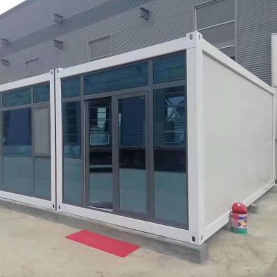 China Best Selling Modern Luxury Manufactured Products Engineering Folding Container House Steel Frame Living Container Home for sale