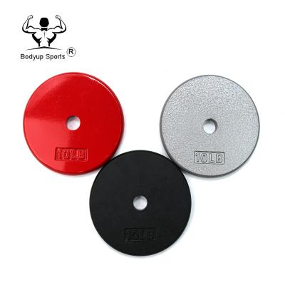 China Universal One Inch Cast Iron Stoving Varnish Weight Plates for sale