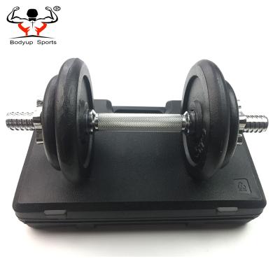 China Strength Training 10kg 15kg 20kg 30kg 40kg Dumbbell Set With Case for sale