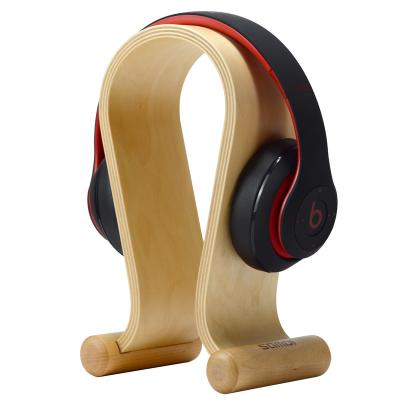 China For SAMDI Wooden Earphone Stand Earphone Stand Earphone Desk Mount for sale