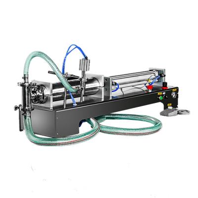 China XRY-1000Y 100-1000ml Food Model Semi-Automatic Pneumatic Jam Liquid Paste Filling Machine for sale