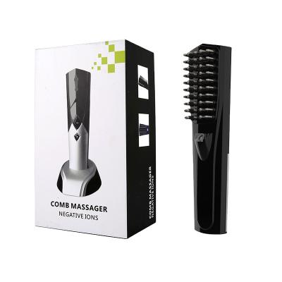 China Infrared High Frequency Household Hair Growth Function Hair Combs Scalp Massager Vibration Hair Growth Laser Comb Loss Prevention EMS for sale