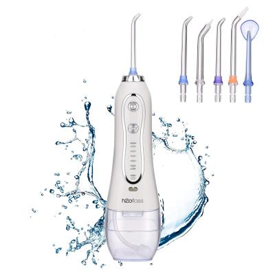 China Outdoor Private Label Customized Oral Logo Tooth Flosser Mini Interdental Cordless Electric Sonic Irrigator For Teeth Whitening for sale