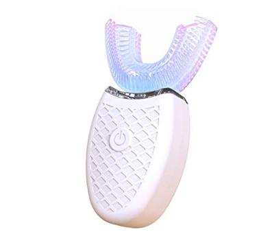 China Teeth Clean/Whitening Automatic Massage Whitening Ultrasonic Electric Lazy Toothbrush Automatic Massage LED Blue Light Whitening Lamp for sale