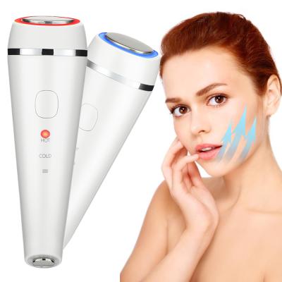 China Electric hot and cold pore beauty equipment wrinkle removal massage facial machine anti-wrinkle shrink machine for sale