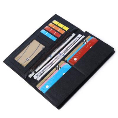 China Hot Sale China Multi Leather Phone Wallets Purse PU Leather Business Card Holder Fashion Minimalist Casual Bifold Wallet Men Factory for sale