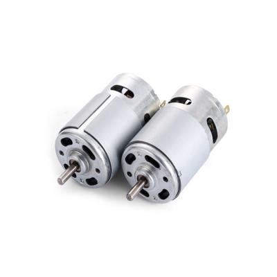 China Hot Sale High Speed ​​2.3kg.cm 12v 16000rpm 775 Max Motor Max Torque DC Motor Totally Enclosed With Ring Flux for sale