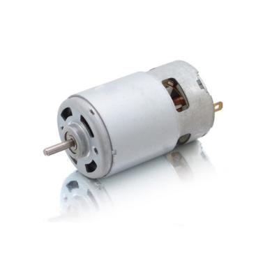 China Totally Enclosed 2021 High Speed ​​DC Permanent Magnet Motor 775 High Torque 13000 RPM 12v 24v With Fans for sale