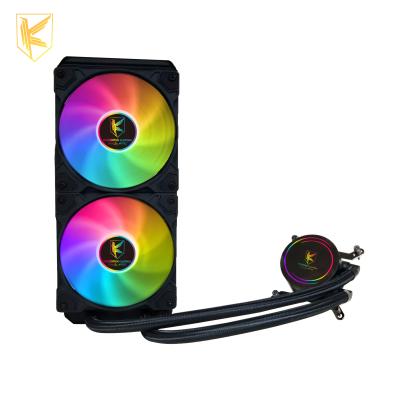 China Computer Case 240mm AIO Water Cooling Fan With RGB LED for sale