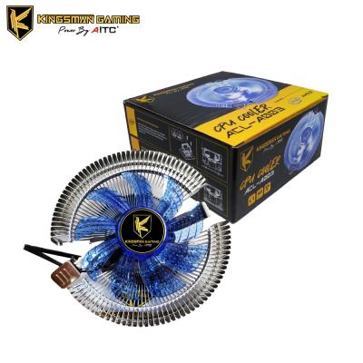 China Computer Case CPU Fan Radiator Heatsinks With Blue Light LED for sale