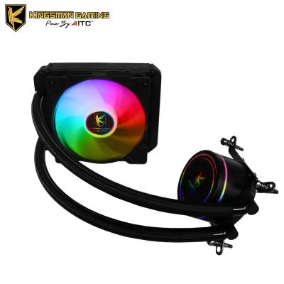 China Computer Case 120mm AIO Water Cooling Fan With RGB LED for sale