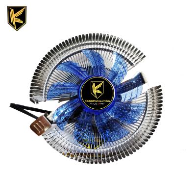 China Blue Lightweight Cooler Computer Case CPU Fan Radiator Heatsinks for sale