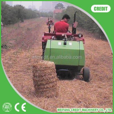 China HIGH QUALITY Bale Hay Rice Wheat Straw TRACTOR AROUND STRAW BALER for sale