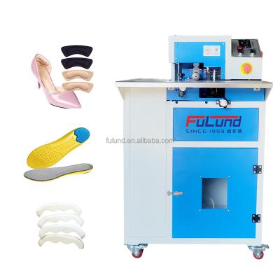 China Adjust the cutting angle according to the thickness of Fulund brand FOAM MACHINE EVA Foam Cutting Machine Shoe SHAKING machines for sale