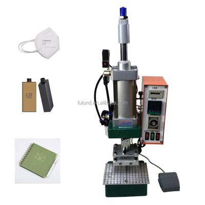 China Factory Digital Flat Pneumatic Aluminum Foil Stamping Machine Heat Press Machine For Notebook Cover Logo for sale