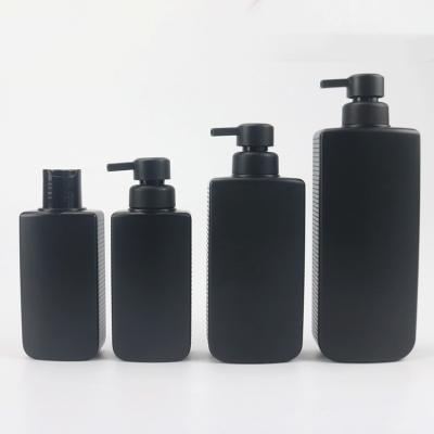 China Eco Friendly Plastic Shampoo Pump Bottles 200ml 300ml 500ml Cosmetic Containers Te koop