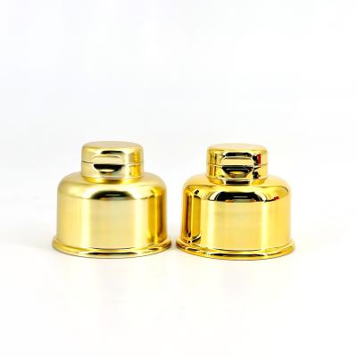 China 20mm 24mm 28mm Kunststoff glänzend/Matt Silber Gold Flip Top Cap Schraubflaschendeckel zu verkaufen